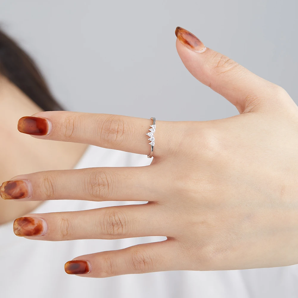 

ZEMIOR S925 Sterling Silver Rings Fine Aesthetic Claw Inlay Vintage Ring For Women Special Sale Counter Quality Hot Selling