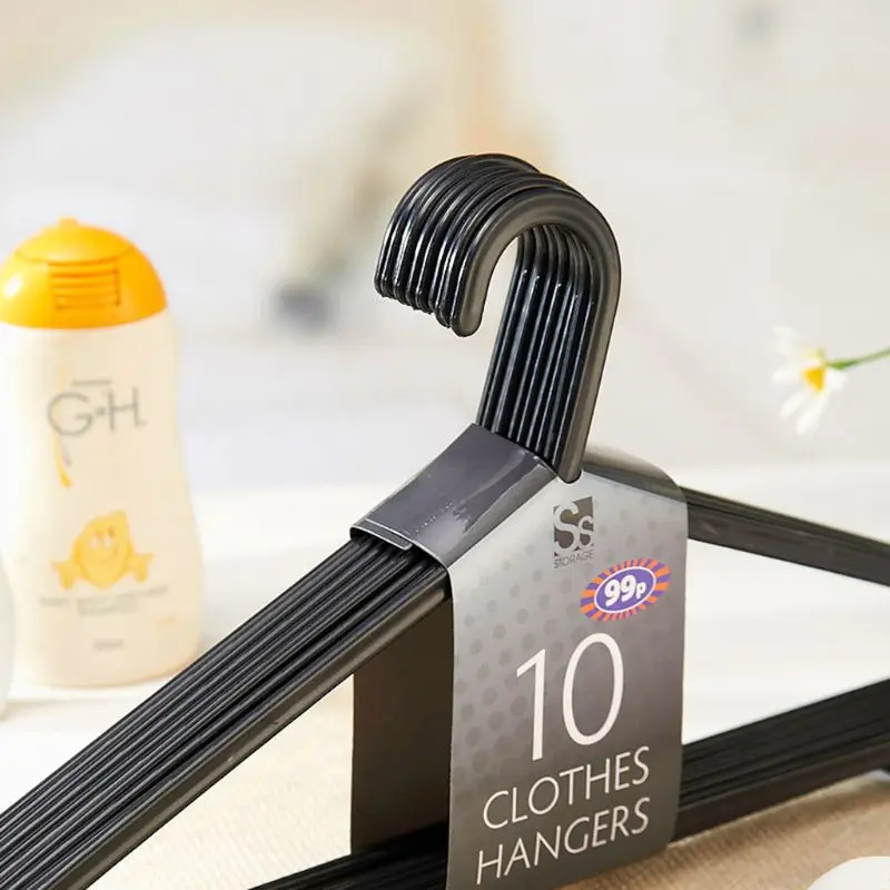 2020 Новые 20 шт вешалки для одежды пластиковые взрослых противоскользящие
