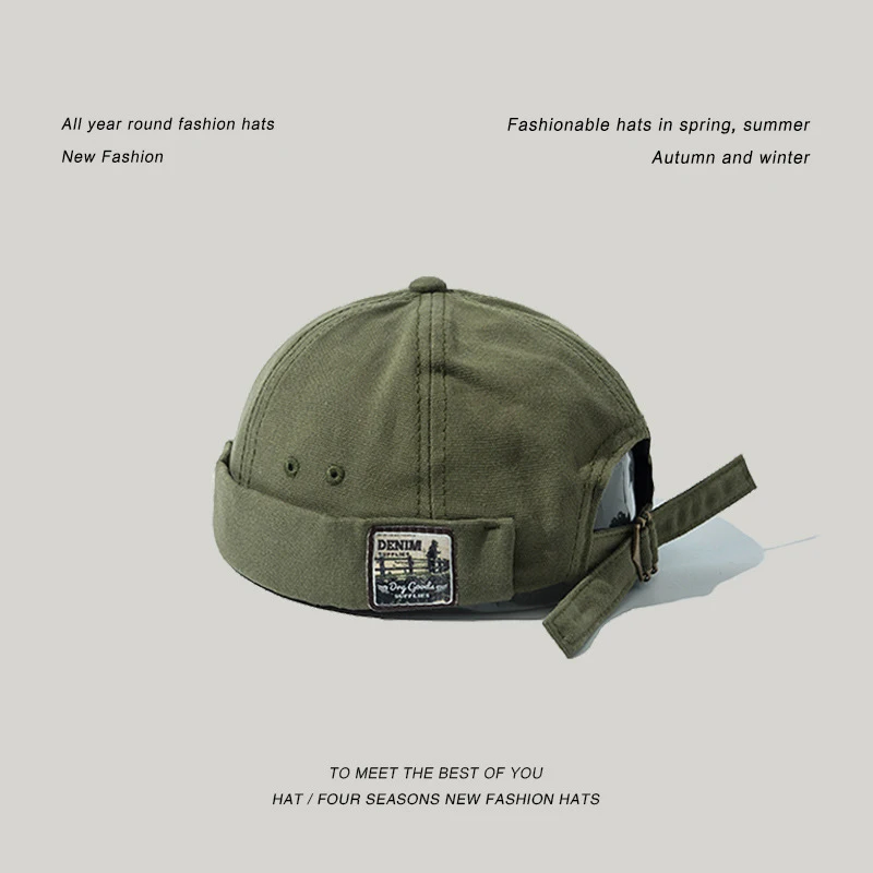 

Unisex Dome Hat Mens Solid Color Autumn Warm Ski Beanies Docker Sailor Skull Caps Casual Street Dance Hip Hop Cap Sport Bonnet