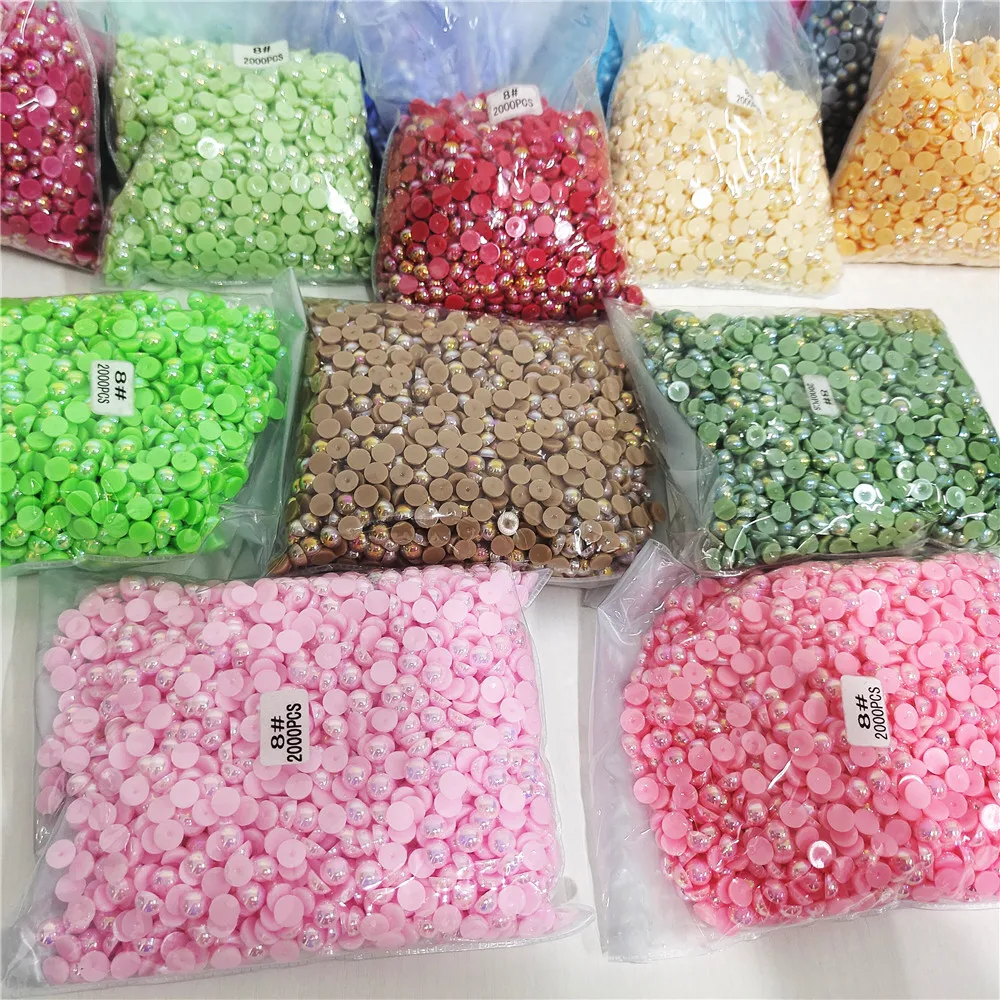 Оранжевая AB полукруглая искусственная кожа без горячей фиксации плоская задняя