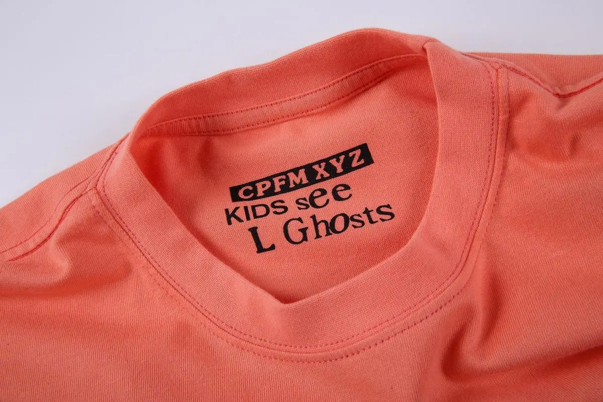 19SS CPFM.XYZ W.W.C.D футболка s для мужчин и женщин с длинными рукавами i see ghosts Топ