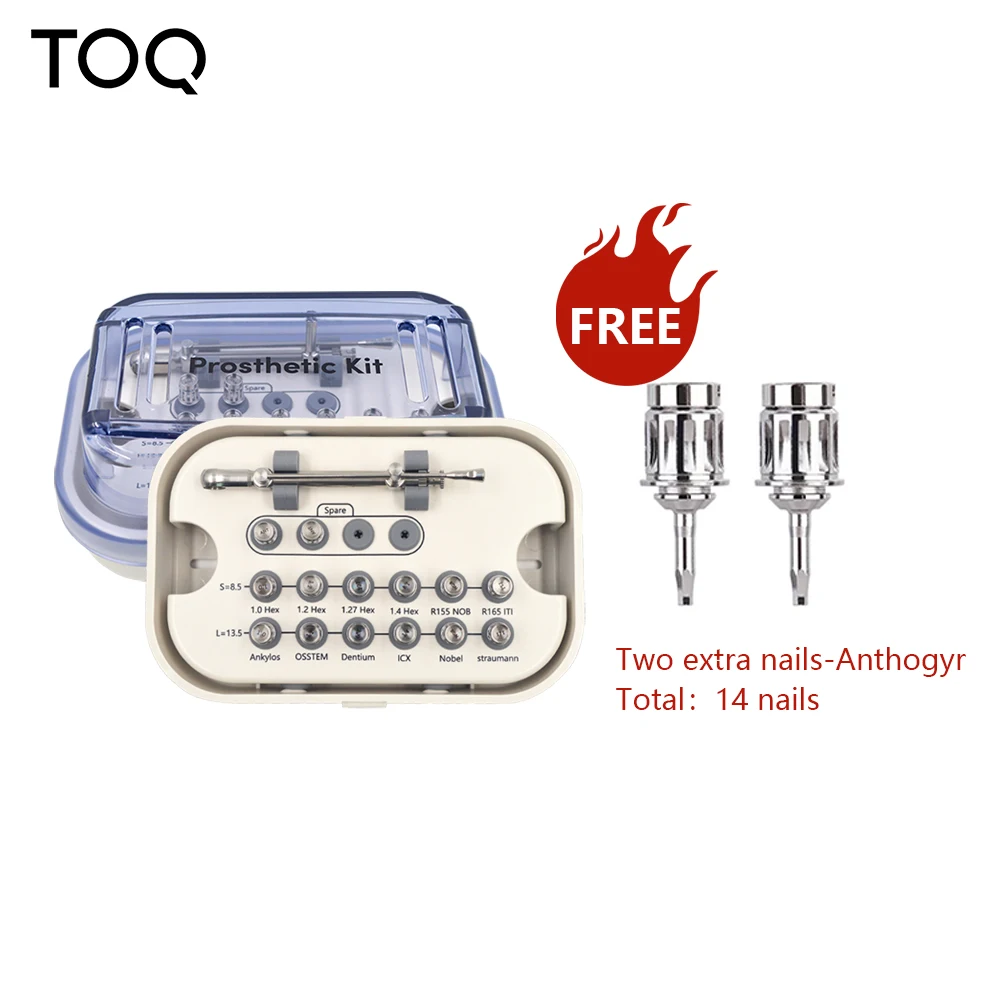 Набор отверток для импланты Моментный ключ с храповым механизмом 10 70NCM