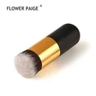 1 шт. профессиональная пухлая кисть для основы макияжа с цветами Основа щетки для макияжа Профессиональные Косметические кисти для макияжа Brus