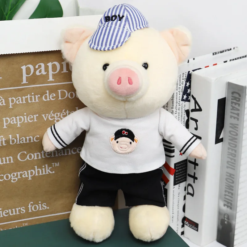 2020 новая плюшевая кукла поросенок игрушка бутик подарок на день рождения|Мягкие