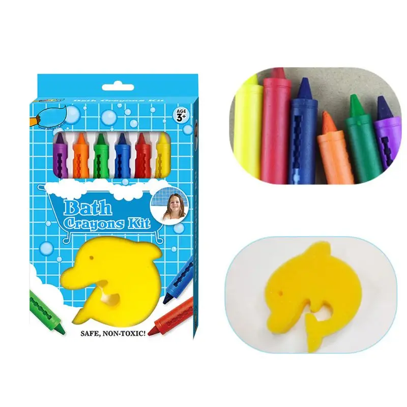 6 шт. цветные карандаши для рисования маркеры дети Сделай Сам ванная комната