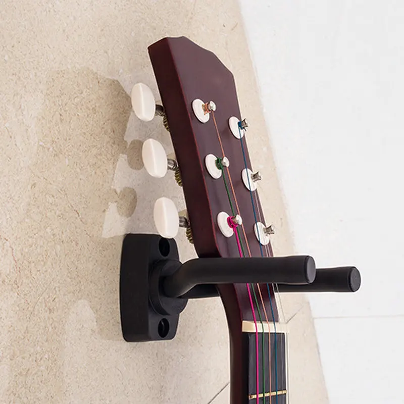1 pcs wand halterung gitarre kleiderbügel stand halter rack display akustische elektrische haken free global shipping