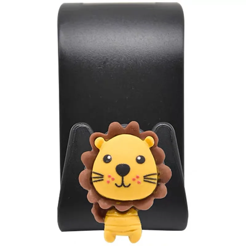 

2PCS Cute Cartoon Seat Back Seat Hook Car Inner Rear Seat Creative Storage Hidden Small Hook Female Interior Car Accessories
