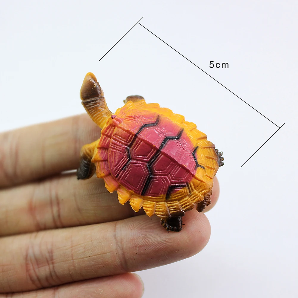 

Mini Colorful Simulation Frog Goldfish Figures Animal Bath Toy Kids Educational Toys