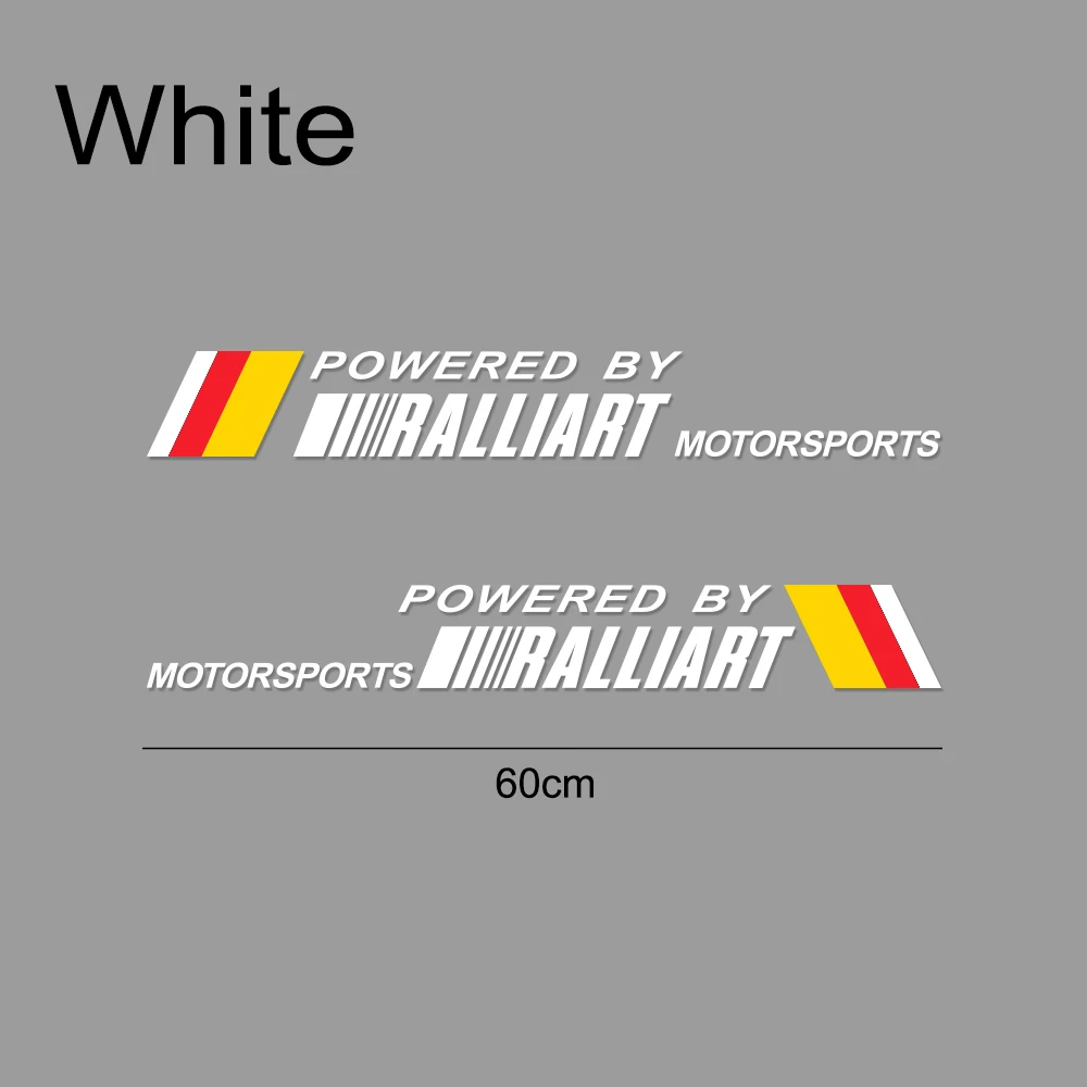 

Для Mitsubishi Colt Ralliart Carisma Lancer L200 EX 3 10 9 Pajero Outlander 3 ASX 2 шт. автомобильные боковые наклейки на двери автомобильные аксессуары