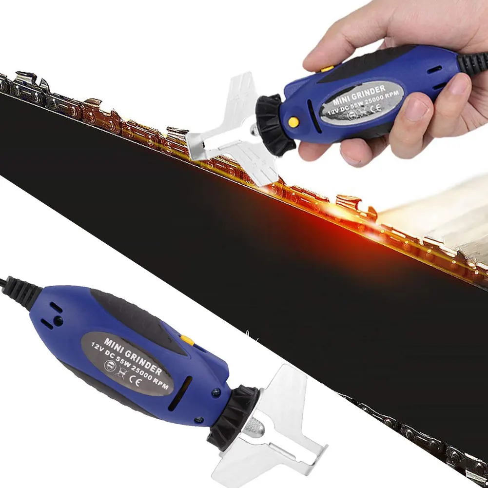 

Handheld Mini Electric Chainsaw Sharpening Kit Chainsaw Sharpener Electric Grinder Chain Saw Grinder File Pro Tools Set Chains