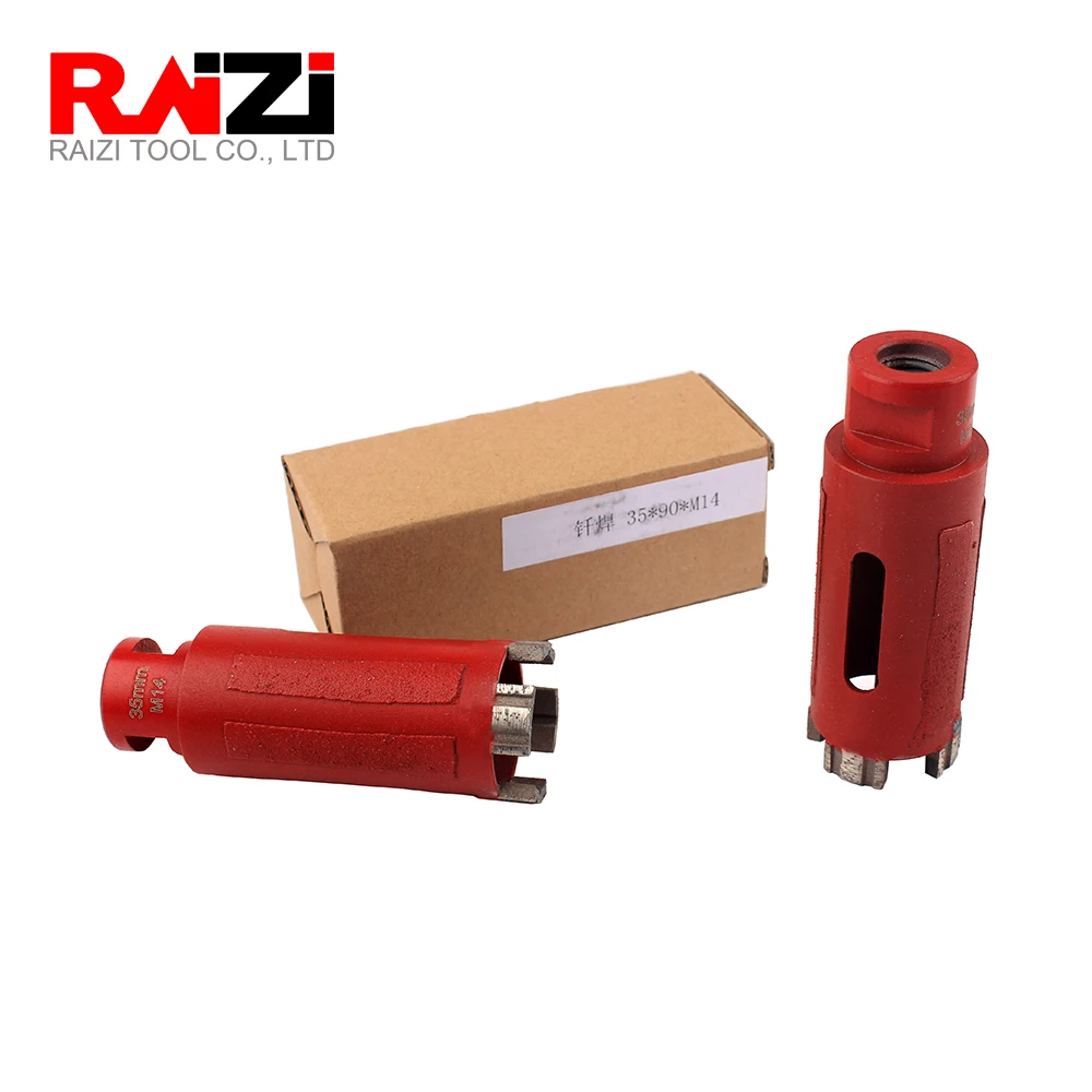 Raizi Phoenix 1pc 35mm Premium Dry Diamond Core Bit For Granite Tiles Porcelain Marble Hard Stone and Glass | Инструменты