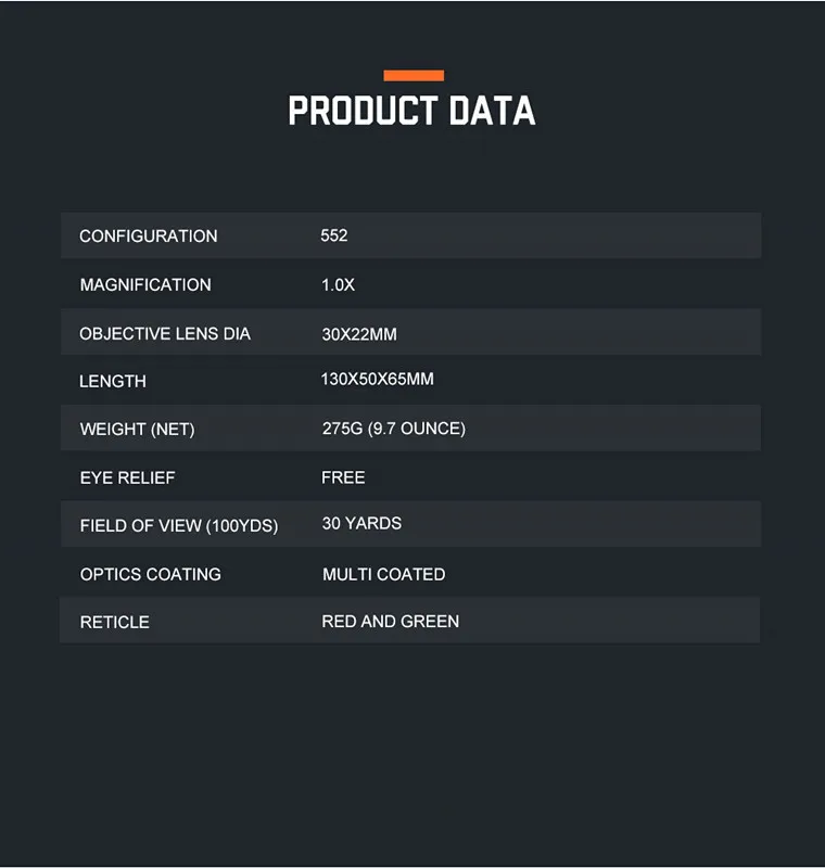 DA 551 552 553 красный зеленый точечный прицел охотничий голографический рефлексный прицел с 20 мм креплением для винтовки страйкбольного пистолета