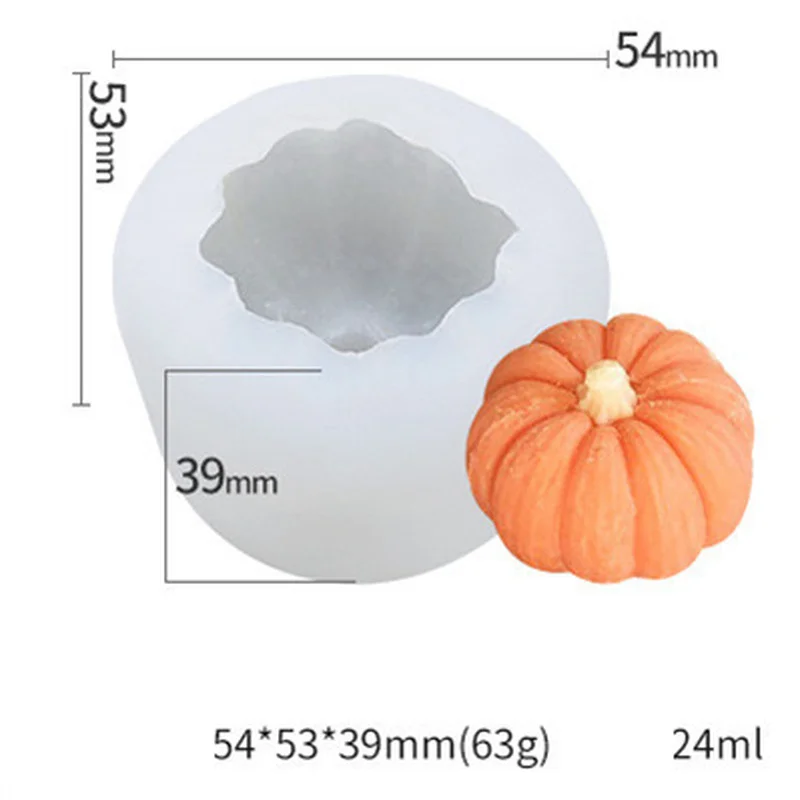 

Halloween Silicone Mold Skull Pumpkin DIY Ice Cube Chocolate Fondant Cake Decorating Tool Candle Mould Creative Bakeware Tools