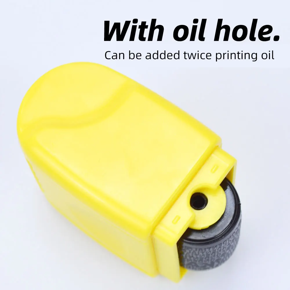 Ролик ручка учетная запись Дата инструмент штамп само Inked фондовое уплотнение