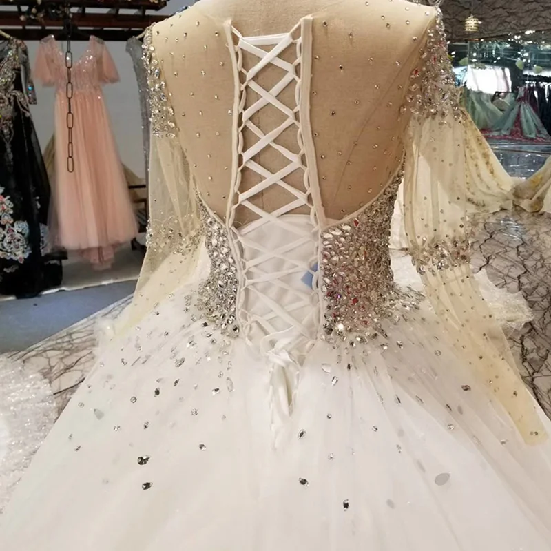 LSS029 свадебные платья с блесткамитяжелое кристаллическое красивейшее платье
