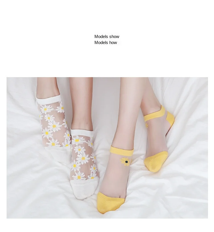 Новые модные женские хлопковые носки с мультяшным рисунком до щиколотки летние