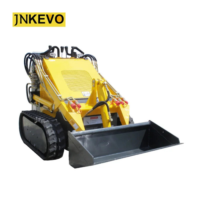 Мини погрузчик гусеничного типа с бортовым поворотом и креплением например Bobcat