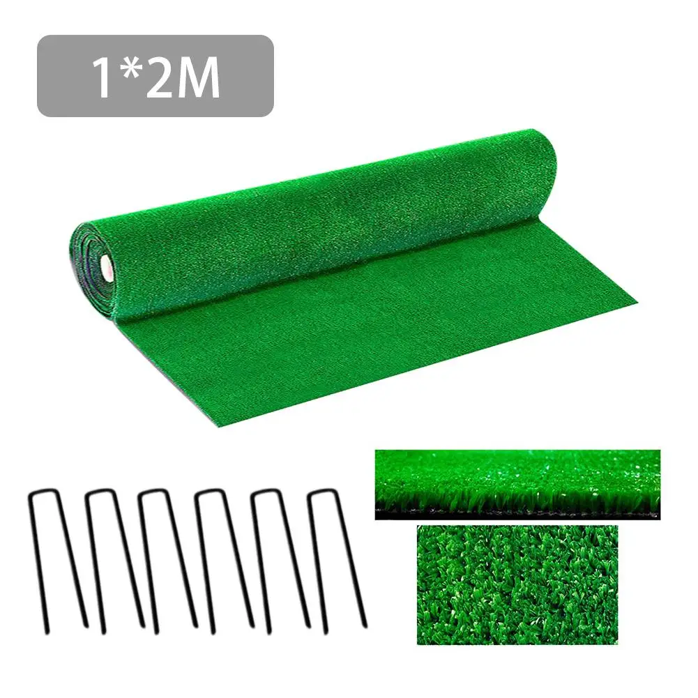 2M 6 nails 200*200 см покрытие из искусственной травы Настоящее касание искусственные растения газонный мох настил из искуственной травы ландшафтное Украшение DIY домашний декор - Цвет: 2M 6 nails