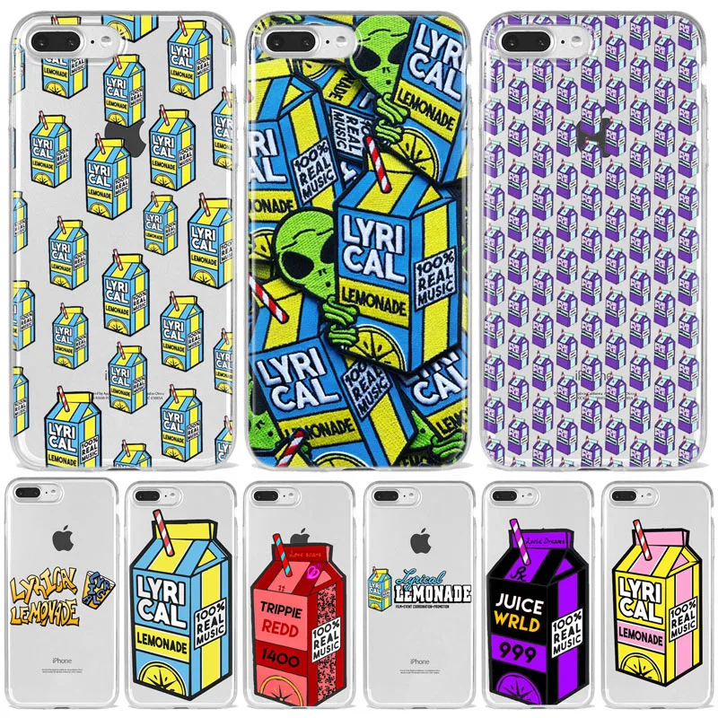 Новинка Лирический лемонад для iPhone X XR Xs 11 12 13 14 Mini Pro MAX 7 8 Plus чехлы телефонов из