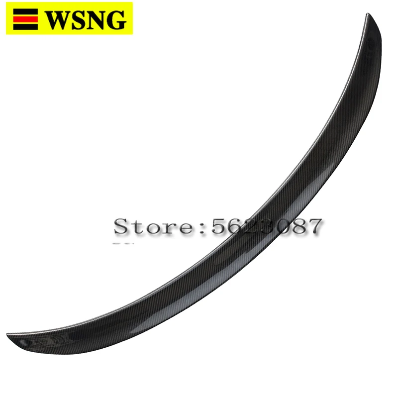 

for Tesla Model 3 2017-2020 rear wing spoiler, Trunk Boot Wings spoiler carbon fiber 3M colloid installation