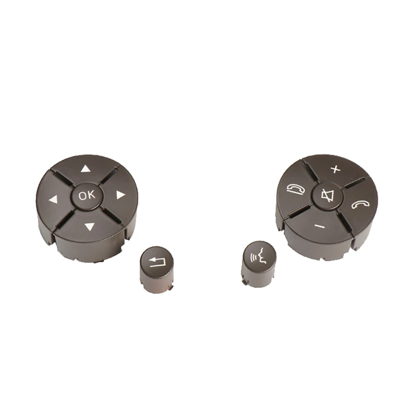 

Car Left & Right Steering Wheel Switch Control Button Trim Cover Kit for Benz Mercedes W221 S Class 2218215751