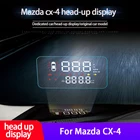 Проектор высокого качества HUD для Mazda CX-4, 2018, 2019, 2020, проектор высокой четкости, экран для безопасного вождения OBD