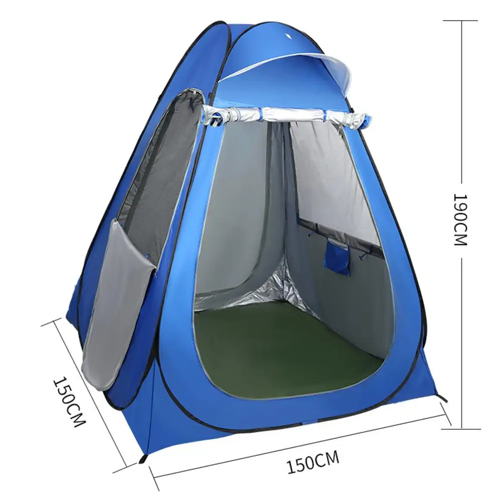 

Camping Tent Changing Room Privacy Anti-mosquito Instant Portable Outdoor Shower Tent Waterproof Lightweight Pop Up Fishing Tent