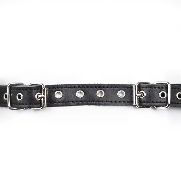 

Fetish Metal Chain Bra Exposed Breast Bondage Chastity Underwear Set Sexy Bondage Flirt Leather Lingerie Women
