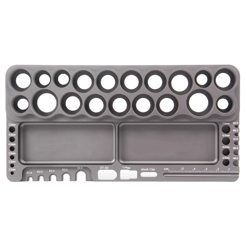 

Screwdriver Repair Tool Shelf Hex Screwdriver Tool Kit Holder Tool Storage Rack 18 Holes Bracket Wrench For All RC Car