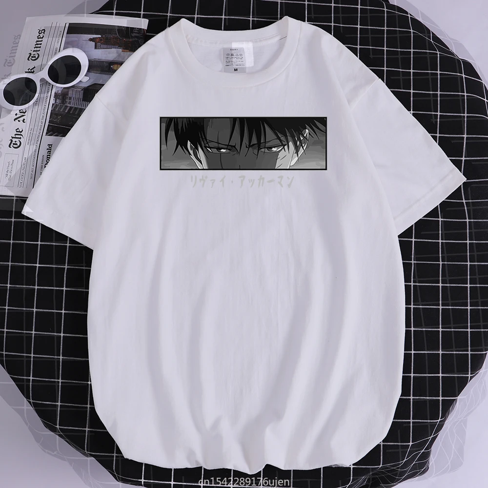 

Kohpweran Oversize Beautiful Attack on Titan Anime Print Women's T-shirt Regular Sleeve T-shirt Comfortable Clothes Leisure