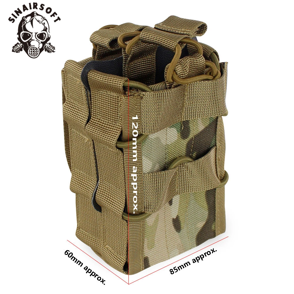Сумка для магазина с системой Molle 1000D нейлоновая двухслойная сумка хранения