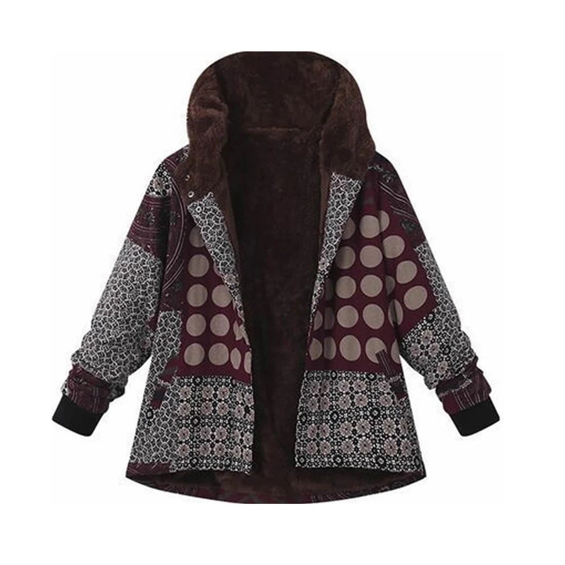 Парки с капюшоном размера плюс Женские винтажные пуховики 4xl 5xl Harajuku толстые