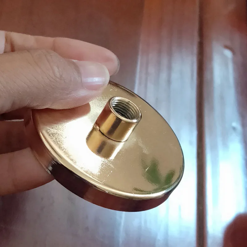 

4cm candleholders gold metal parts 50pcs