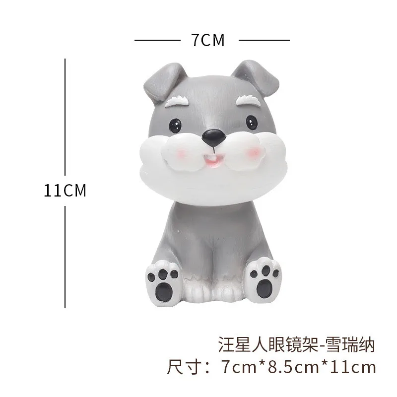 Лидер продаж фигурка в форме животного щенка кавайный полимерный держатель для