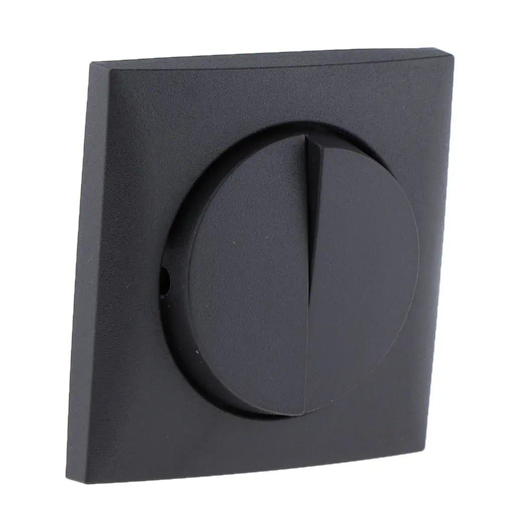 

Square Double Sockets & Light Switches for Ship Yacht RV Black