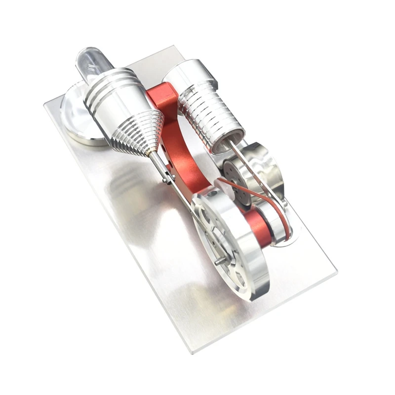 

Hot Air Stirling Engine Motor Model Educational Toy Electricity Colorful LED Generator Steam Hobbyer Birthday Gifts