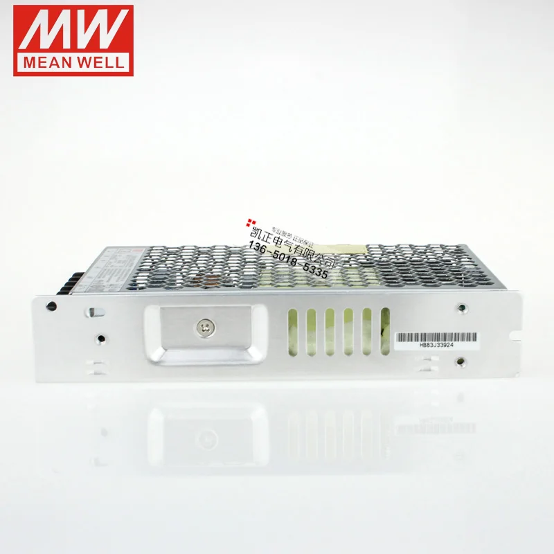 Импульсный блок питания MEAN WELL LRS-150-24, 150 Вт, 24 В, 6 А, тонкий, сменный серий NES / RS