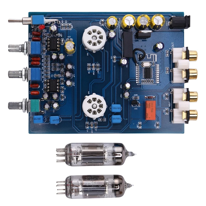 NE5532 DC12V2A Bluetooth 4 2 Hi-Fi предусилитель 6J5 домашний усилитель звуковой трубки