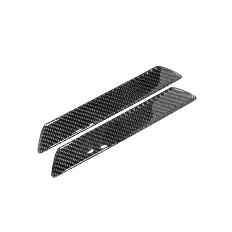 

2Pcs Car Door Sill Scuff Guard Carbon Fiber Door Sill Scuff Plate Cover Stickers Bumper Protector Anti-kick Scratch for Car Door