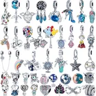 Бусины-шармы для браслета Pandora, из серебра 925 пробы