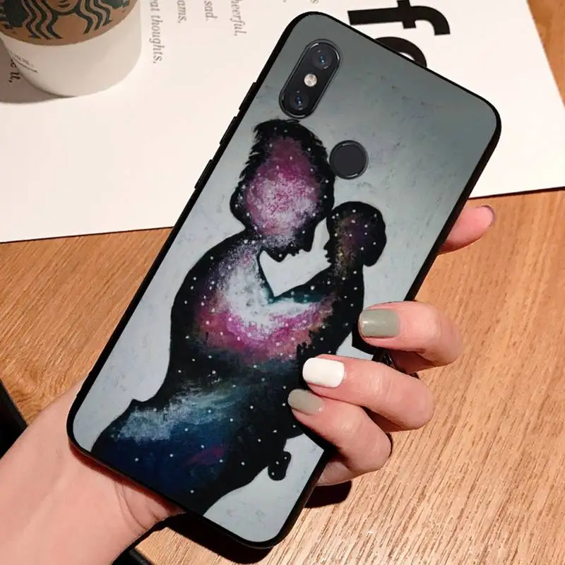 

Fashion mama of girl boy mom baby cute Phone Case For Xiaomi Redmi note 7 8 9 t k30 max3 9 s 10 pro lite luxury brand shell