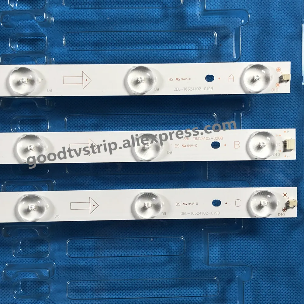 Светодиодный подсветка полосы 10 лампы для T32Q44HDL LE32D99 IC B HWK32D022B HWK32D022A 32ce561
