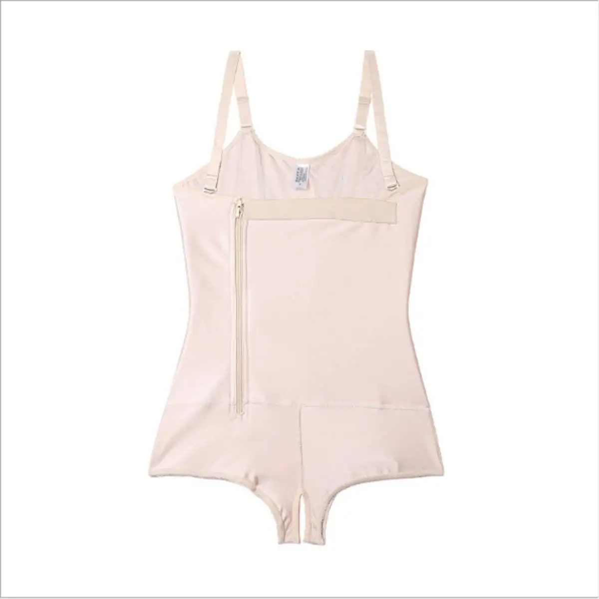 

Open-Crotch Side Zip Bodysuit Colombian Sheath Remonte Fesse Corset Femme Minceur Female Corset Slimming Underwear