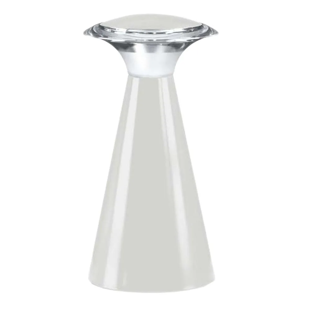 White with USB cable BECOSTAR беспроводной светодиодный сенсорный Настольный светильник, портативный светодиодный светильник с питанием от батареи, настольная лампа, светильник для чтения, белый/синий - Испускаемый цвет: White with USB cable