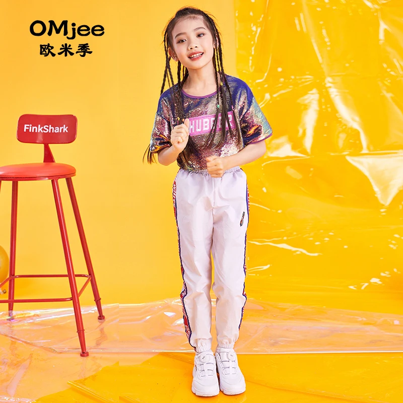 Костюм для джазовых танцев на день ребенка летний костюм уличных девочек костюмы