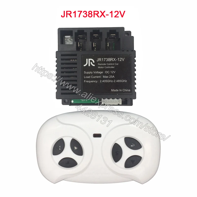 JR1738RX full set JR/HY Детский Электрический автомобиль bluetooth пульт дистанционного управления приемник, плавный пусковой контроллер JR1705RX и JR1758RX/JR1738RX - Цвет: JR1738RX full set