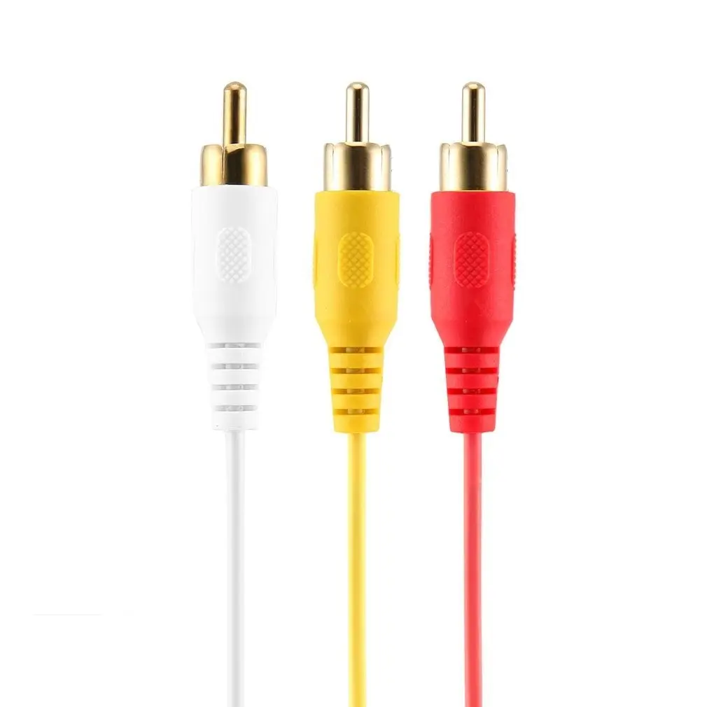 

5ft HDMI Male to RCA Video Audio AV Cable Adapter for PS3 PS4 for Xbox One Wii,Hot Sale and Newest in 2018!! dropshipping