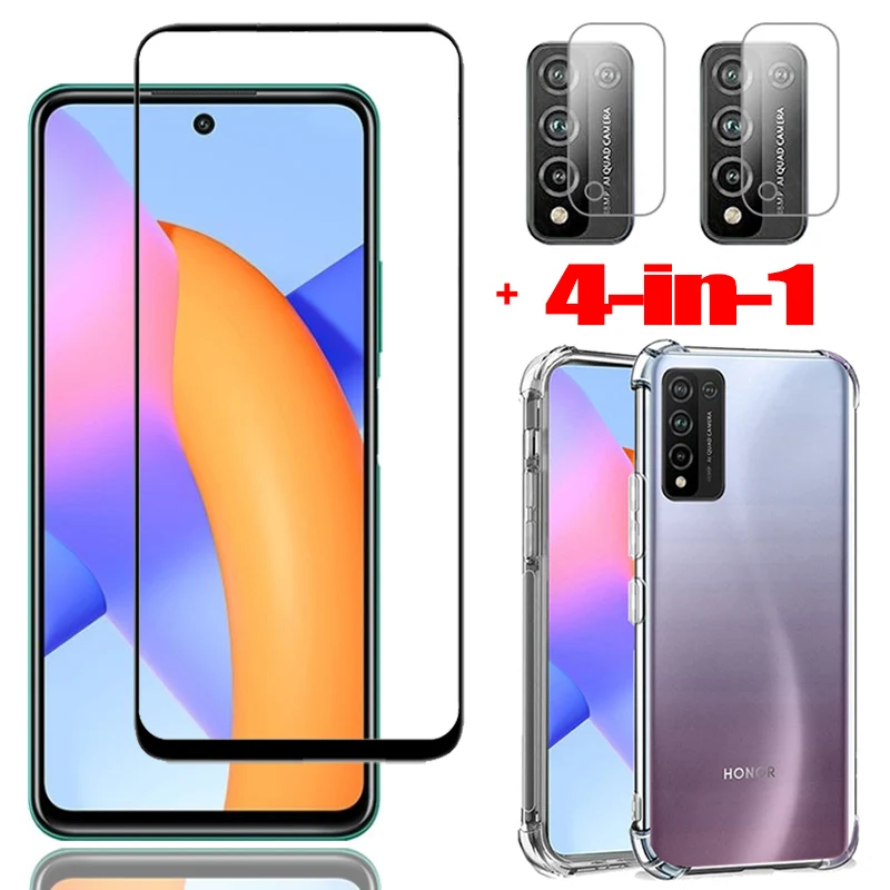 

10x-lite, tempered glass for honor-30i huawei honor 10 x lite glass film honor30s honor 10i screen protector honor 10x lite case
