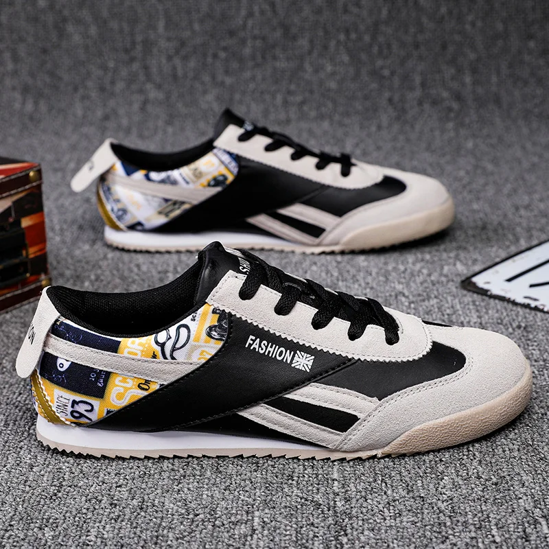 Men's shoes retro classic wild new travel shoes running shoes graffiti canvas shoes casual shoes trendy shoes everyday