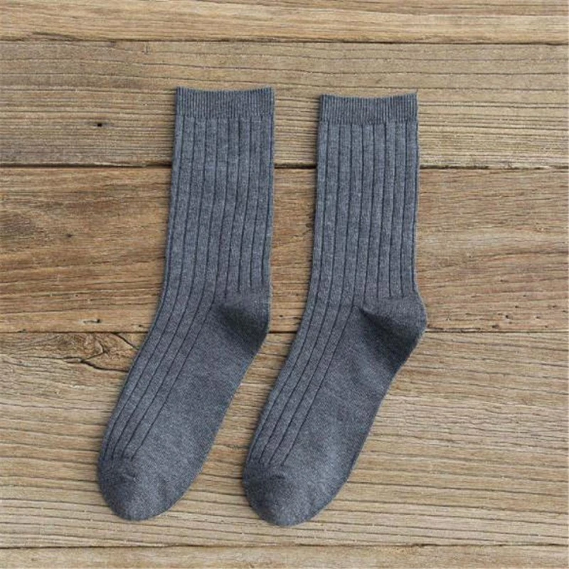 Носки мужские базовые 4 сезона хлопок вязание ребристые дезодорирующие и